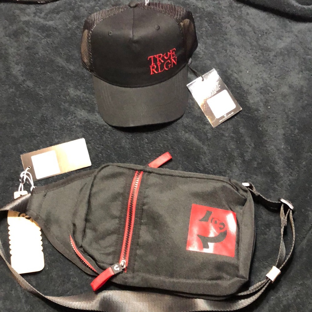 True religion Fannie pack.  14 by 7.5
